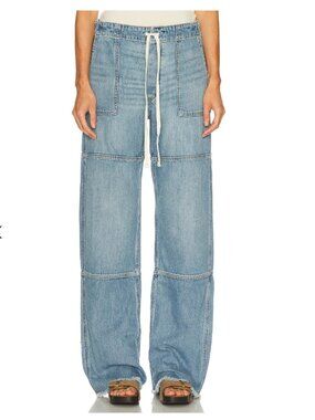 RE/DONE Drawstring Waist Beach Pant Hacienda Jeans NWT $310